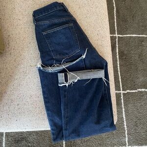 Levi’s ribcage straight selvedge